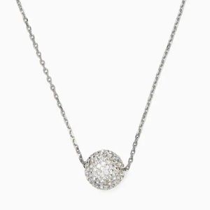 Kate Spade New York Razzle Dazzle Mini Rhinestone Ball Pendant Necklace